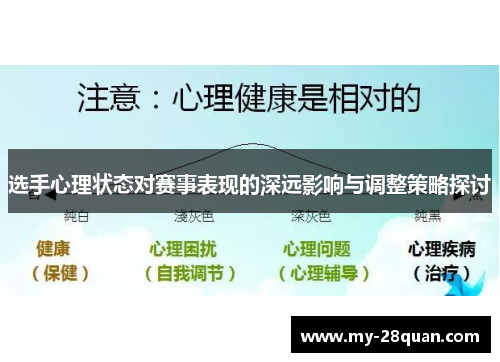 选手心理状态对赛事表现的深远影响与调整策略探讨