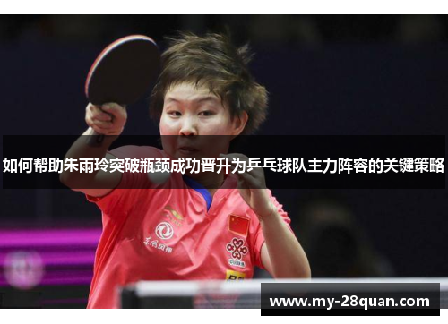 如何帮助朱雨玲突破瓶颈成功晋升为乒乓球队主力阵容的关键策略